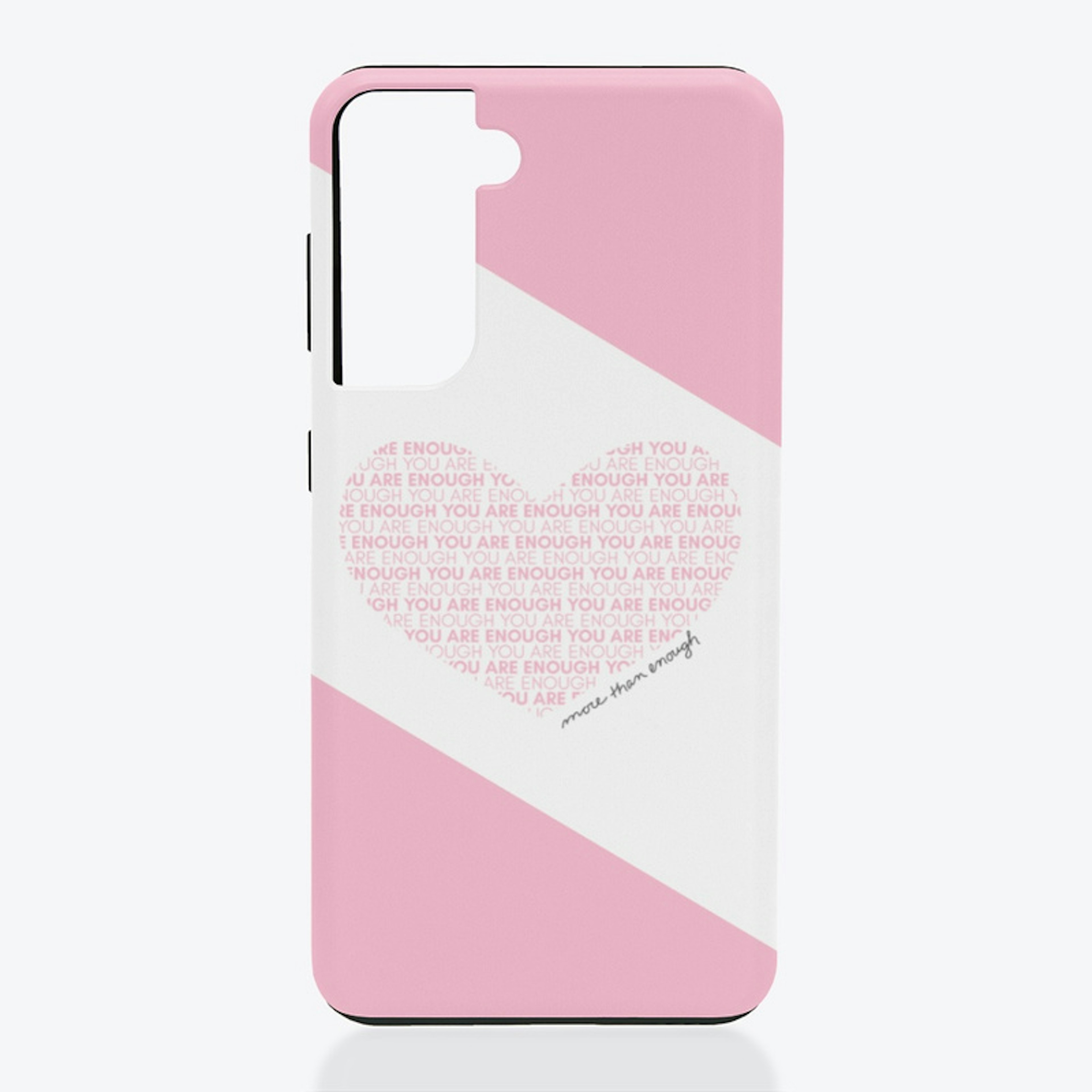 Pink Heart Samsung Phone Case