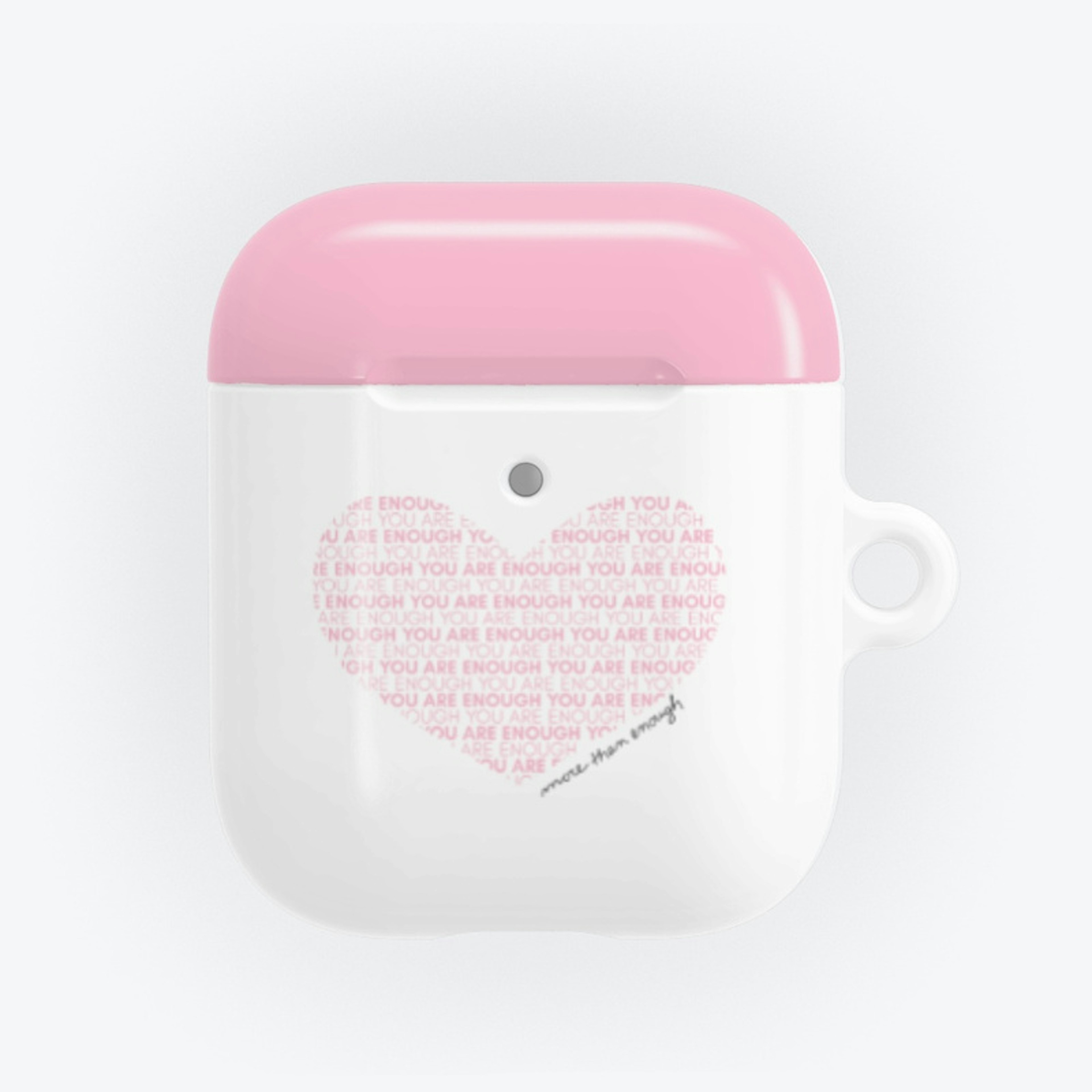 Pink Heart AirPods Case