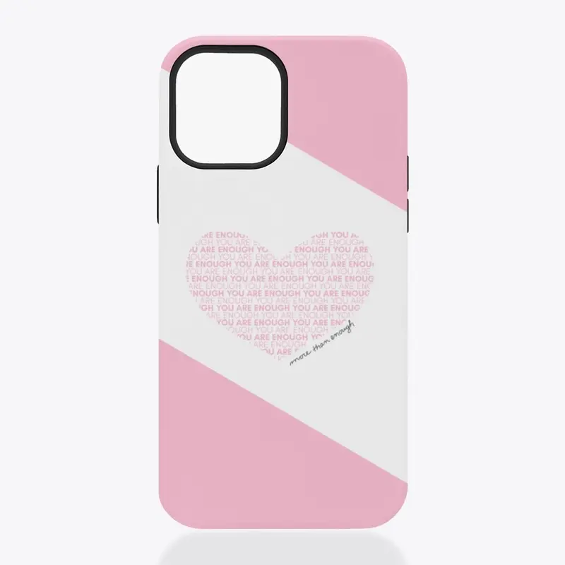 Pink Heart iPhone Case